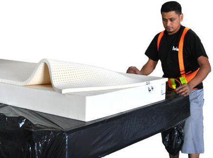Sun-City natural organic latex mattress for adjustable beds